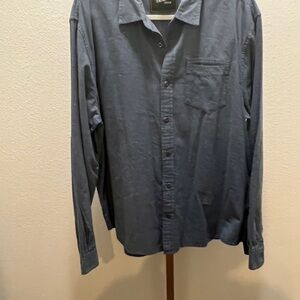 Howler Brother Blue Long Sleeve button down Shirt Mens Large